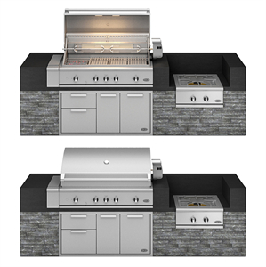 DCS gas grill series 9 Rotisserie and Charcoal with Power Burner